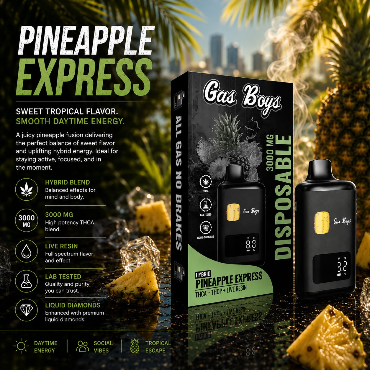 PINEAPPLE EXPRESS DISPOSABLE VAPE